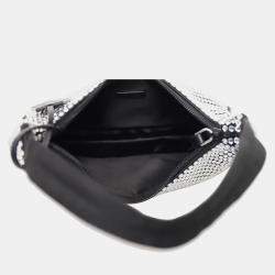 Pre Owned Prada Re-Edition 2000 Satin Mini Crystal Bag