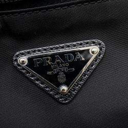 Pre Owned Prada Shoulder Bag Black Nylon