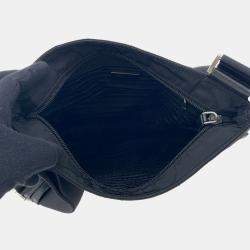 Pre Owned Prada Shoulder Bag Black Nylon