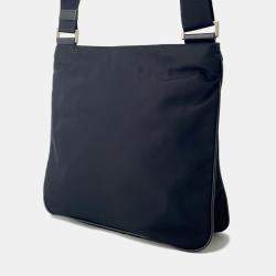 Pre Owned Prada Shoulder Bag Black Nylon