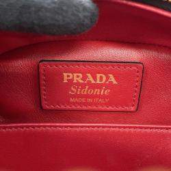 Pre Owned Prada Sydney 2-Way Handbag Black Saffiano Leather