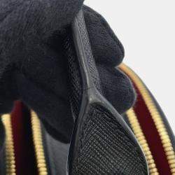 Pre Owned Prada Sydney 2-Way Handbag Black Saffiano Leather