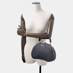 Pre Owned Prada Sydney 2-Way Handbag Black Saffiano Leather