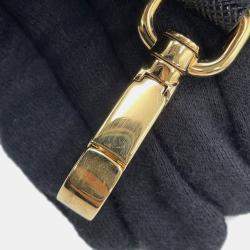 Pre Owned Prada Sydney 2-Way Handbag Black Saffiano Leather