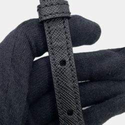 Pre Owned Prada Sydney 2-Way Handbag Black Saffiano Leather