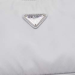 Pre Owned Prada Light Lilac Nylon Re-Edition 2000 Shoulder Bag