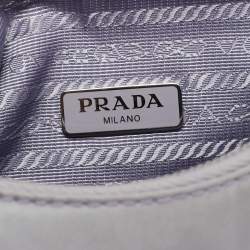 Pre Owned Prada Light Lilac Nylon Re-Edition 2000 Shoulder Bag