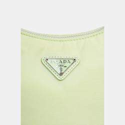 مملوكة مسبقًا حقيبة كروس بودي برادا إعادة إصدار 2005 نايلون أخضر