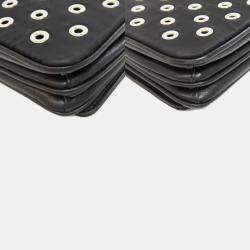 Pre Owned حقيبة كتف بسلسلة من برادا جلد العجل