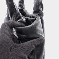 مملوكة مسبقًا Prada Soft Padded Black Leather Handbag