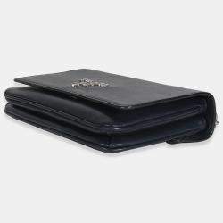 Pre Owned حقيبة كتف سلسلة صافيانو بلويته برادا