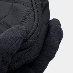 Pre Owned Prada 2Way Logo Quilted Chain Bag Black Nylon
