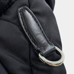 Pre Owned حقيبة ظهر برادا نايلون مبطن أسود