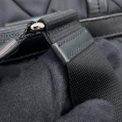 Pre Owned حقيبة ظهر برادا نايلون مبطن أسود