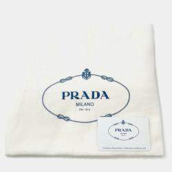 Pre Owned حقيبة ظهر برادا نايلون مبطن أسود