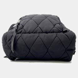 Pre Owned حقيبة ظهر برادا نايلون مبطن أسود