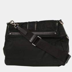 مملوكة مسبقًا Prada Black Nylon Shoulder Bag