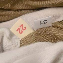 Pre Owned حقيبة يد برادا مثقوبة وردية صفراء