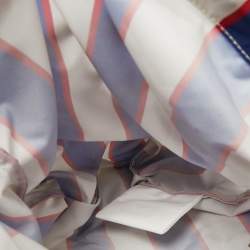 مملوكة مسبقًا Prada Noué Medium Beige/Brown Cord Fabric Bag