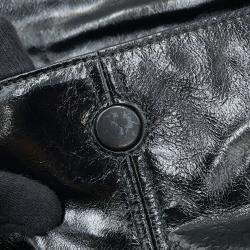 Pre Owned حقيبة كتف برادا جلد متوسطة سوداء