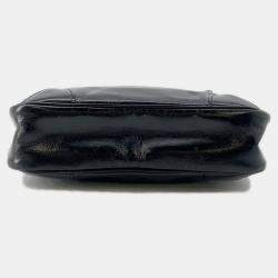 مملوكة مسبقًا Prada Re-Edition 2005 Leather Patent Shoulder Bag Black