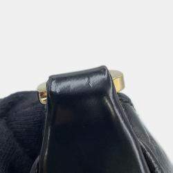 مملوكة مسبقًا Prada Re-Edition 2005 Leather Patent Shoulder Bag Black