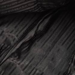 Pre Owned حقيبة يد توتس برادا سوداء / خضراء زيتونية جلد غوفري عتيق