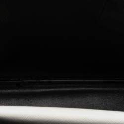 مملوكة مسبقًا حقيبة ساتشل برادا مزدوجة ساڤيانو كوير بيضاء كبيرة