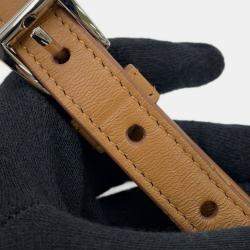 مملوكة مسبقًا Prada Brown Nappa Soft Padded Re Edition 2002 Moon Satchel