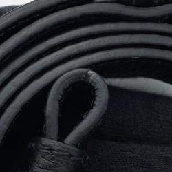 Pre Owned حقيبة كتف برادا فيتيلو دينو لينة جلدية جلدية سوداء