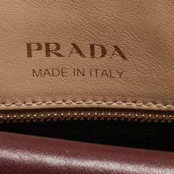 مملوكة مسبقًا حقيبة برادا بيبليوتيك جلد سافيانو بيج توت