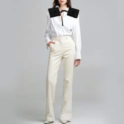 Pre Owned حقيبة كلتش برادا متعددة الوظائف إليزابيث ديلر نايلون أسود نايلون معاد