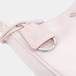 مملوكة مسبقًا Prada Pink Nylon nylon hobo bag