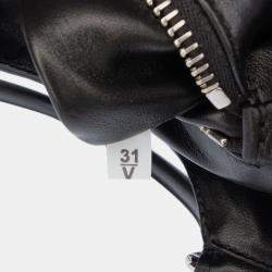 مملوكة مسبقًا Prada Black Nappa Soft Padded Re Edition 2002 Moon Satchel