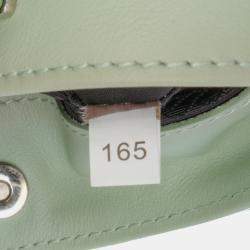 مملوكة مسبقًا Prada Green Spazzolato Cleo Shoulder Bag