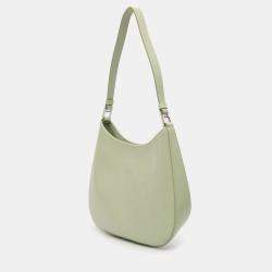 مملوكة مسبقًا Prada Green Spazzolato Cleo Shoulder Bag