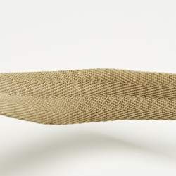 Pre Owned Prada Re-Edition 2000 Cream Nylon Shoulder Bag