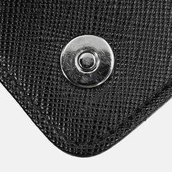 Pre Owned Prada Mini Bag Chain Shoulder Bag Black Saffiano Leatherleather