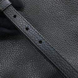 مملوكة مسبقًا حقيبة يد 2Way برادا فيتيلو دينو جلد أسود حجم صغير