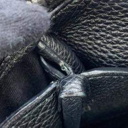 مملوكة مسبقًا حقيبة يد 2Way برادا فيتيلو دينو جلد أسود حجم صغير