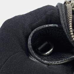 مملوكة مسبقًا حقيبة يد 2Way برادا فيتيلو دينو جلد أسود حجم صغير