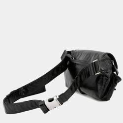 مملوكة مسبقًا Prada Triangle Calfskin Body Bag Black