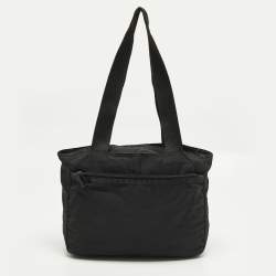 Pre Owned Prada Black Nylon Shoulder Bag