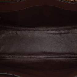 Pre Owned Prada Brown Large Leather Tote