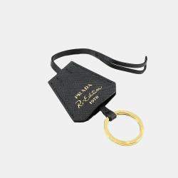 مملوكة مسبقًا Prada Re-Edition 1978 Black Nylon Saffiano Leather Shoulder Bag