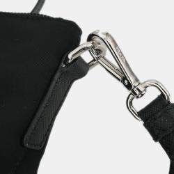 Pre Owned Prada 2Way Black Nylon Tote Bag