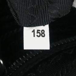 Pre Owned Prada 2Way Black Nylon Tote Bag