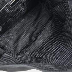 Pre Owned Prada 2Way Black Nylon Tote Bag