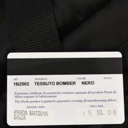 مملوكة مسبقًا Prada Black Nylon Backpack