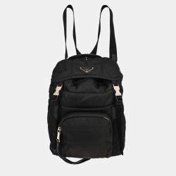 مملوكة مسبقًا Prada Black Nylon Backpack